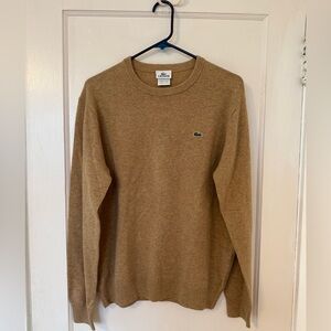 Like-New Lacoste Men’s Wool Sweater - Size 5